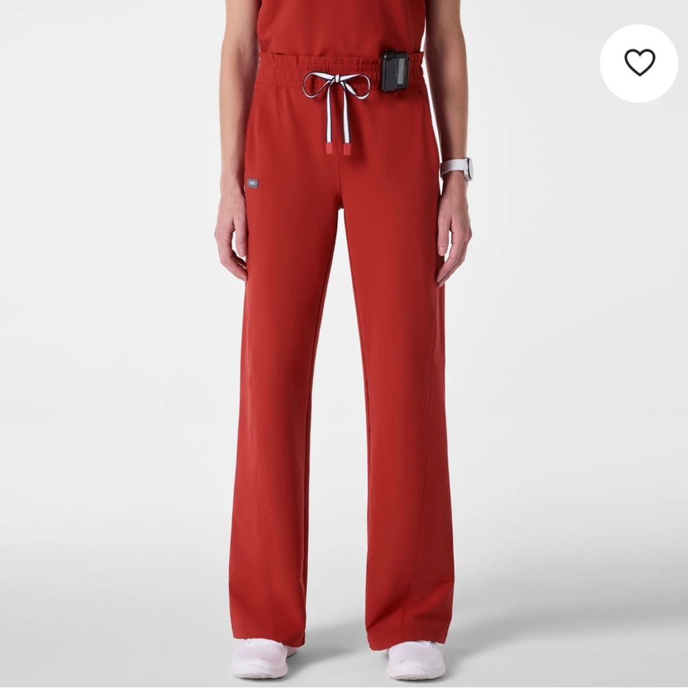 FIGS x Team USA FIBREx High Waisted Wide Leg Scrub Pants